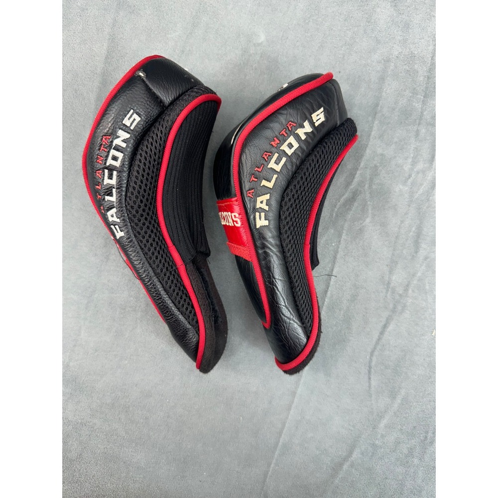 Atlanta Falcons NFL Golf Club Headcovers Black Red Embroidered Logo - Picture 4 of 4